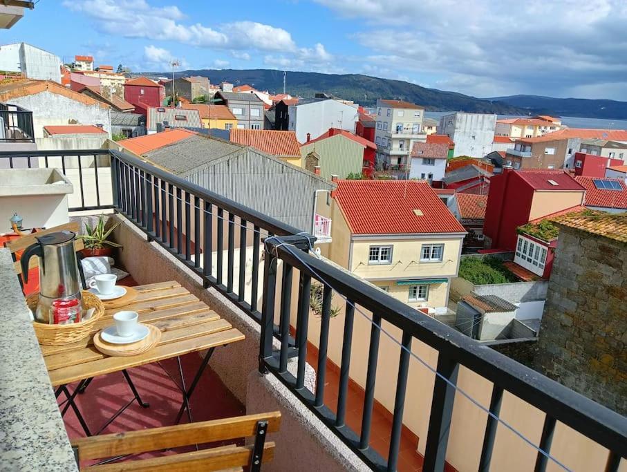 Piso A Capela Con Vistas Al Mar Lägenhet Finisterre Exteriör bild