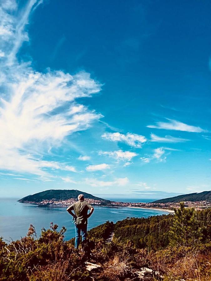 Piso A Capela Con Vistas Al Mar Lägenhet Finisterre Exteriör bild