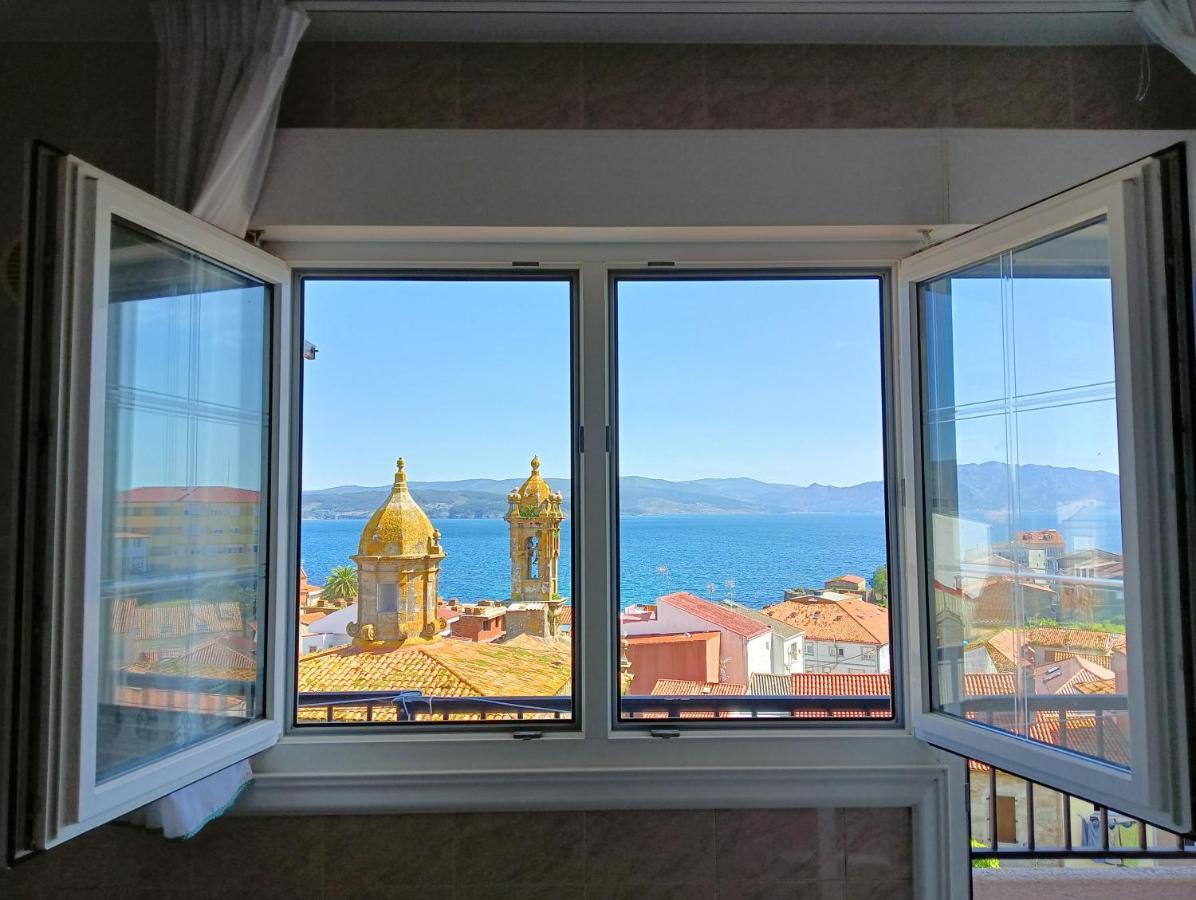 Piso A Capela Con Vistas Al Mar Lägenhet Finisterre Exteriör bild