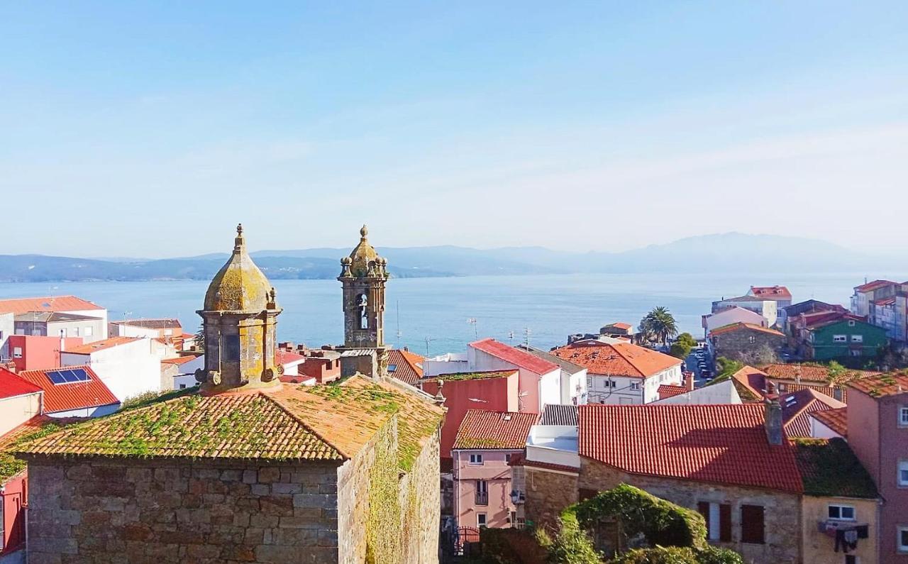 Piso A Capela Con Vistas Al Mar Lägenhet Finisterre Exteriör bild