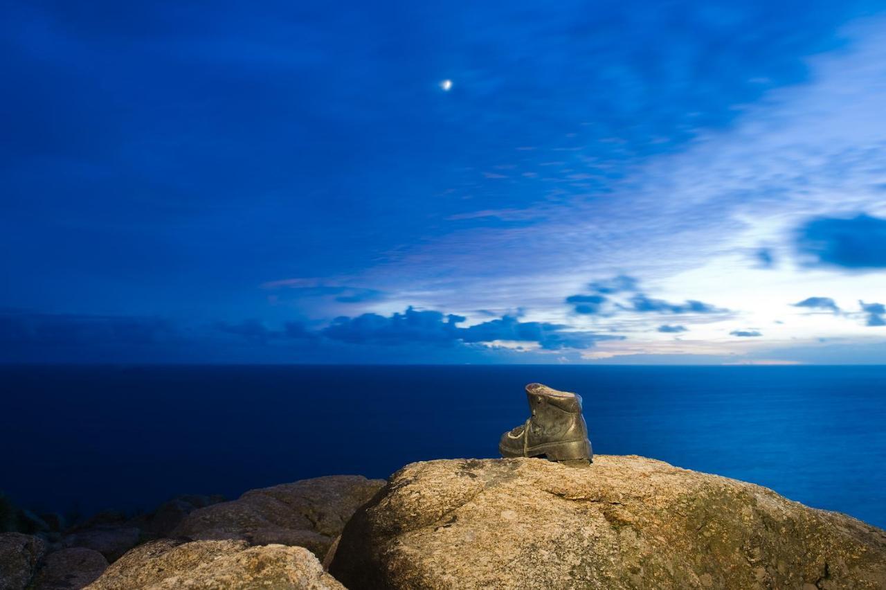 Piso A Capela Con Vistas Al Mar Lägenhet Finisterre Exteriör bild