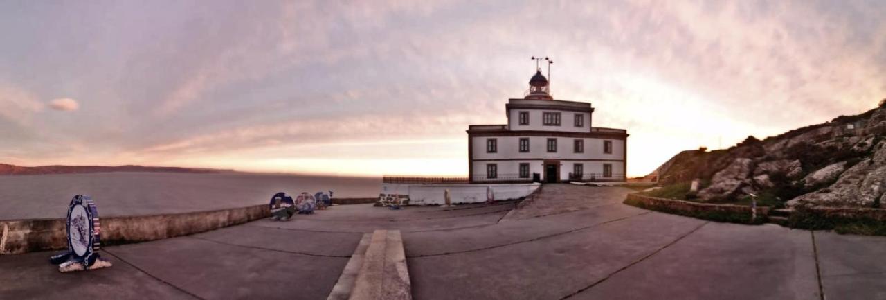 Piso A Capela Con Vistas Al Mar Lägenhet Finisterre Exteriör bild